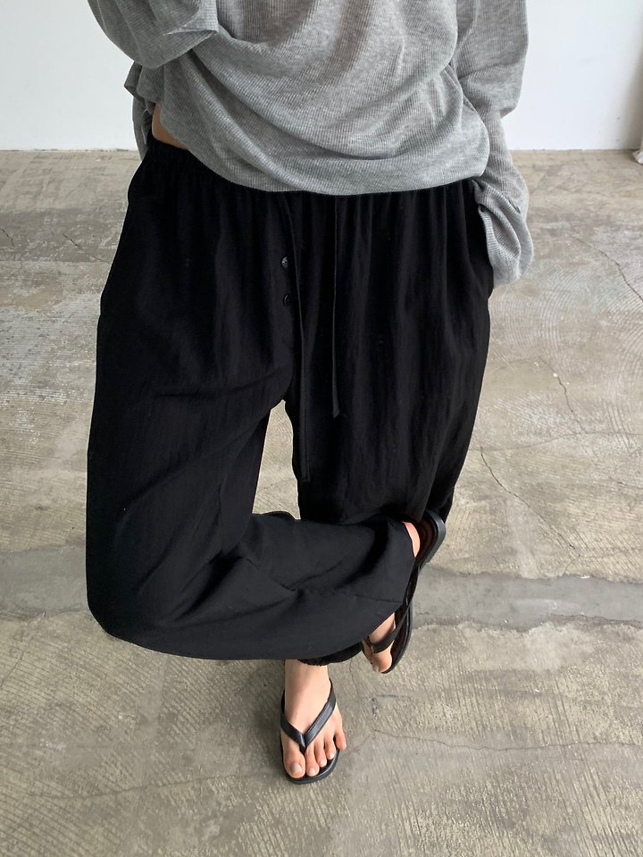 Cover - Korean Women Fashion - #vintageinspired - Root Balloon Jogger Pants - 12