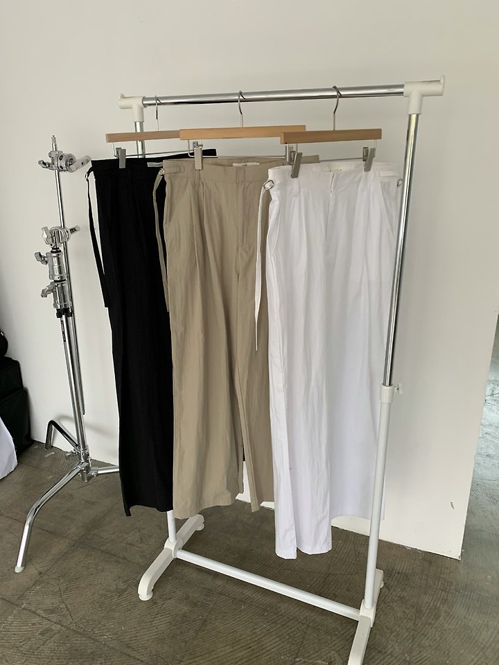 Cover - Korean Women Fashion - #vintageinspired - CN Long Belted Pants - 10