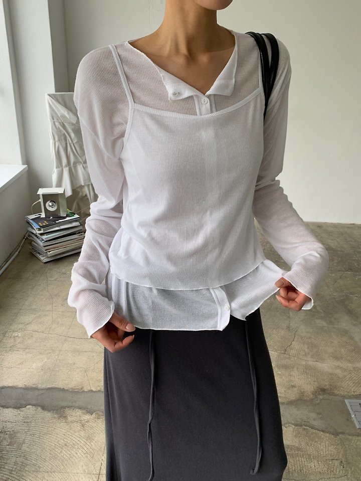 Cover - Korean Women Fashion - #vintageinspired - Joy Cardigan Set - 7