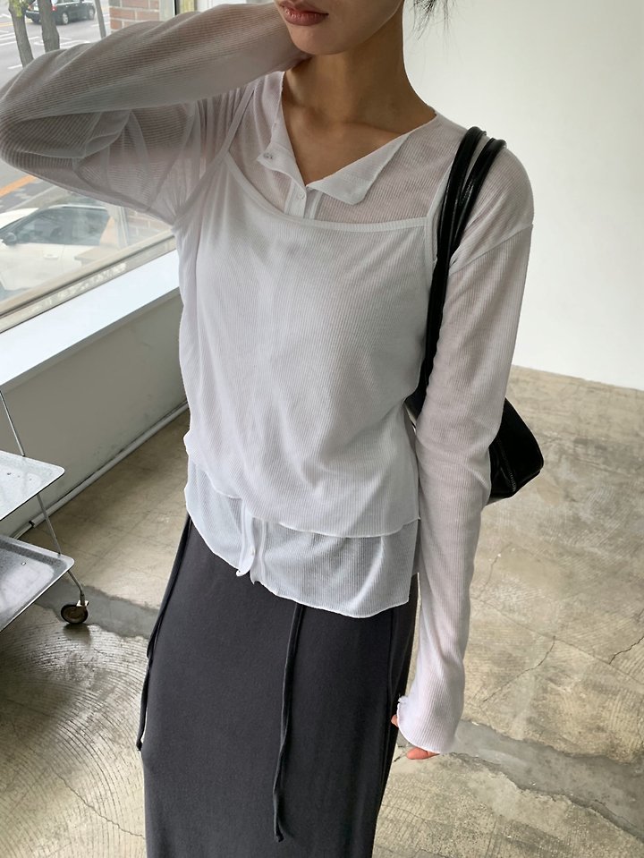 Cover - Korean Women Fashion - #vintagekidsstyle - Joy Cardigan Set - 8