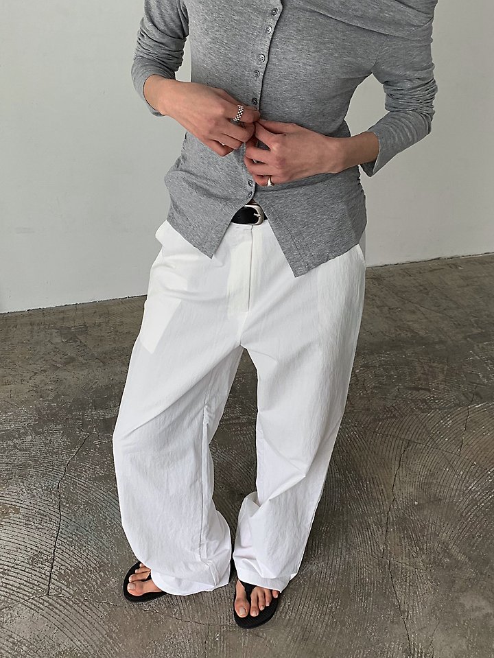 Cover - Korean Women Fashion - #vintagekidsstyle - RN Basic Pants - 5