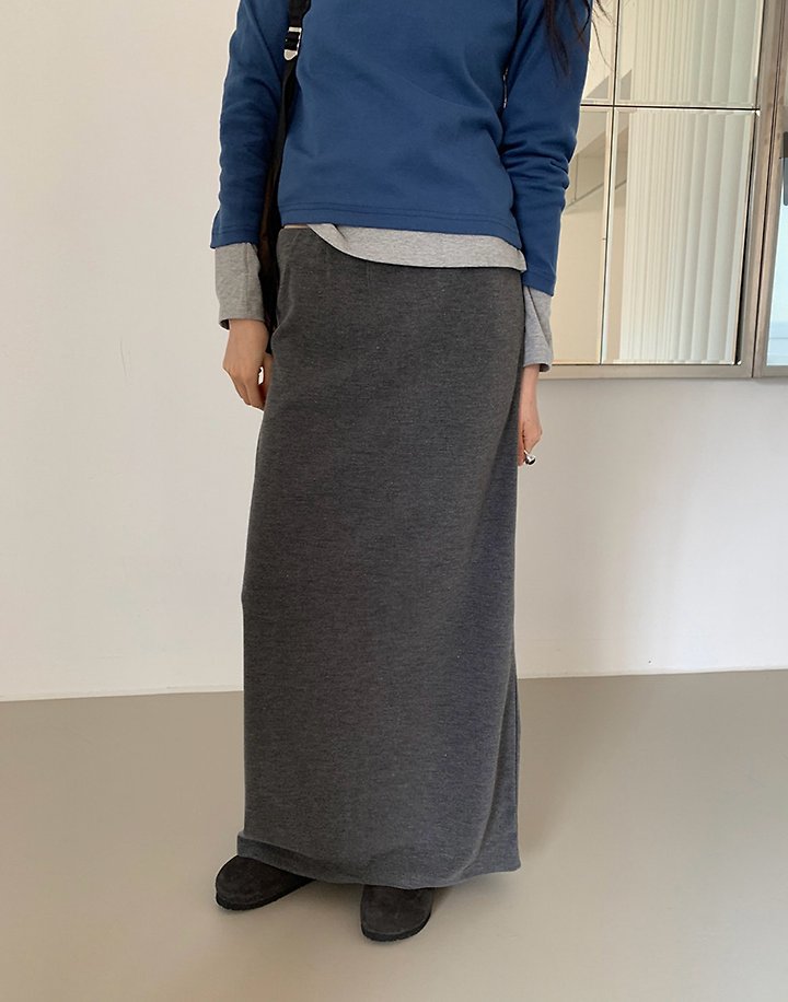 Cover - Korean Women Fashion - #womensfashion - Tie Long Skirt - 5