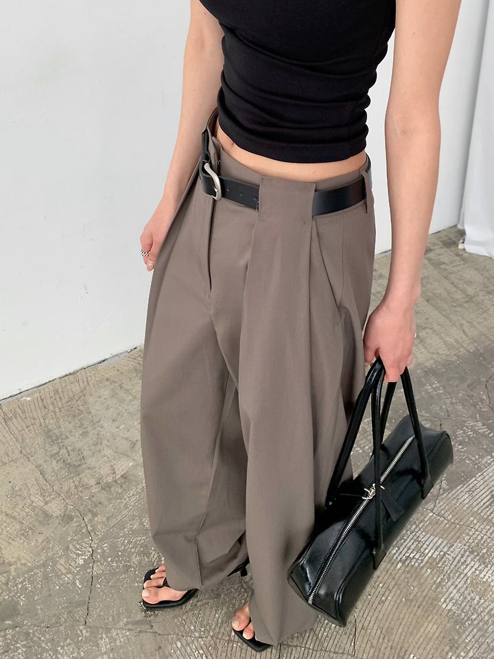 Cover - Korean Women Fashion - #momslook - Tunnel Slacks - 4
