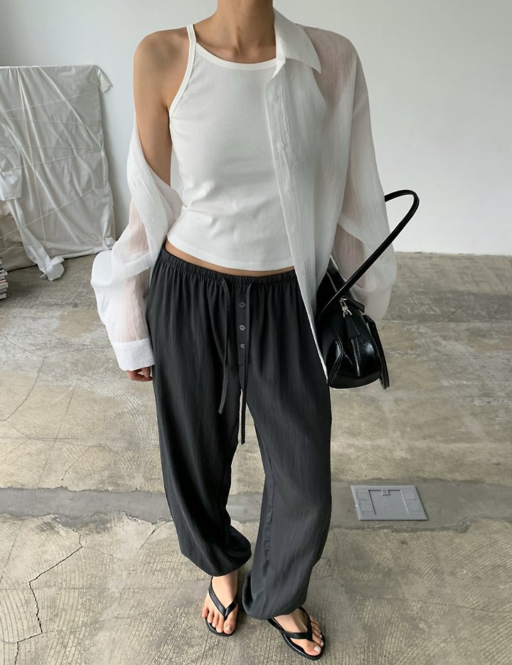 Cover - Korean Women Fashion - #womensfashion - Root Balloon Jogger Pants - 11