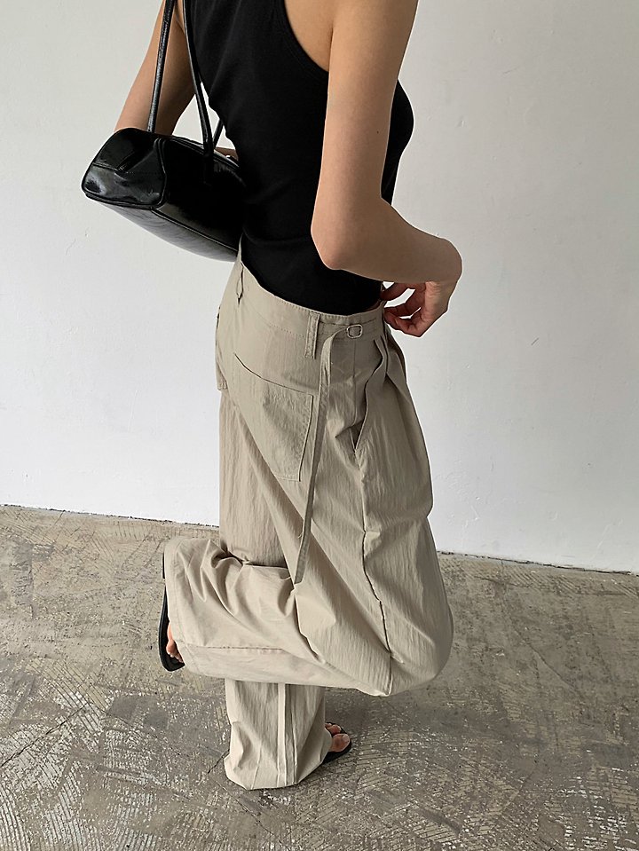 Cover - Korean Women Fashion - #womensfashion - CN Long Belted Pants