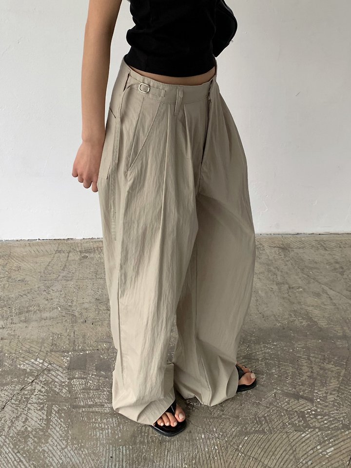 Cover - Korean Women Fashion - #womensfashion - CN Long Belted Pants - 5