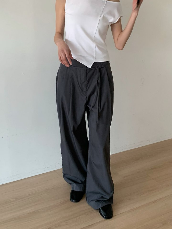 Cover - Korean Women Fashion - #womensfashion - Summer Rope Slacks - 2