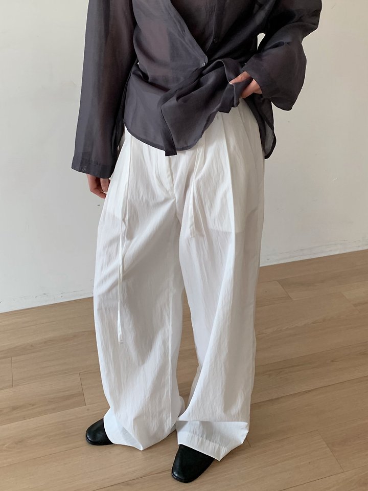Cover - Korean Women Fashion - #momslook - Summer Rope Slacks - 4