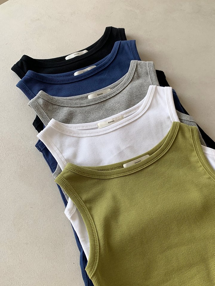 Cover - Korean Women Fashion - #womensfashion - Pickle Sleeveless Top