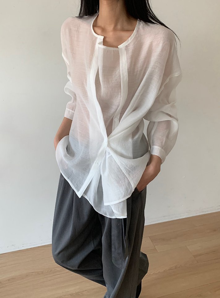 Cover - Korean Women Fashion - #womensfashion - Layered Blouse