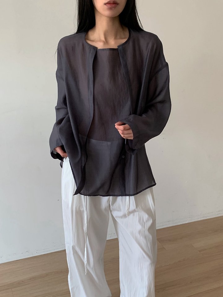 Cover - Korean Women Fashion - #womensfashion - Layered Blouse - 7