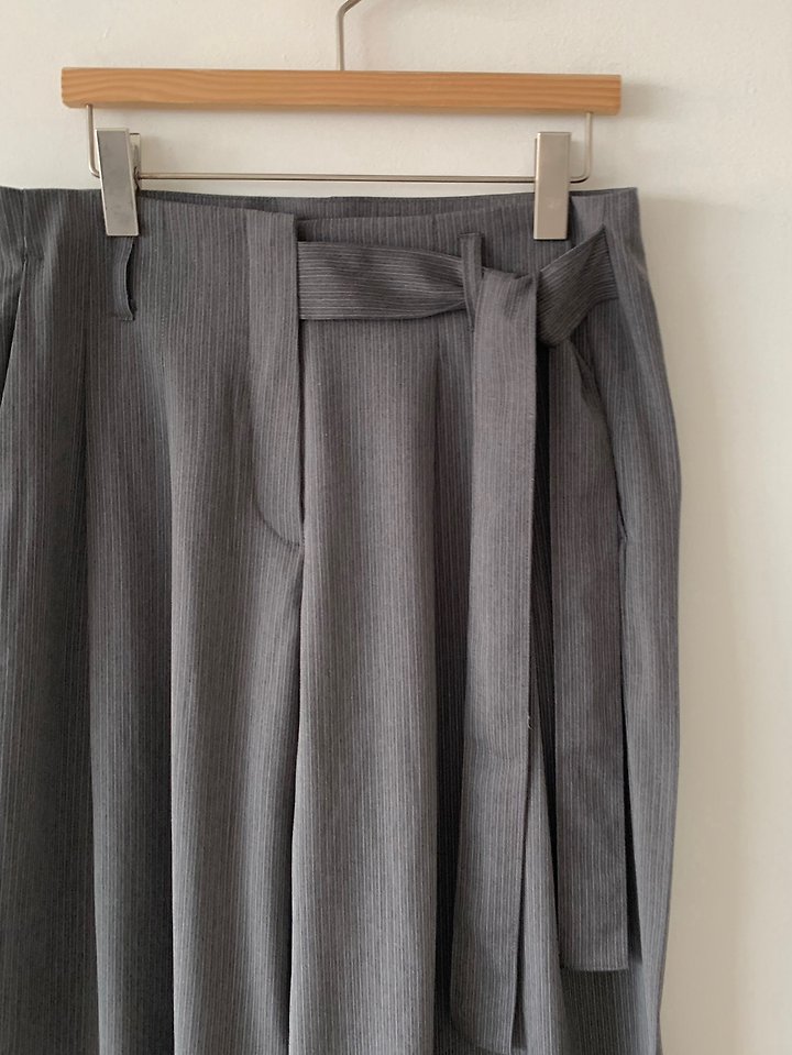 Cover - Korean Women Fashion - #womensfashion - Stay Wrap Slacks - 8