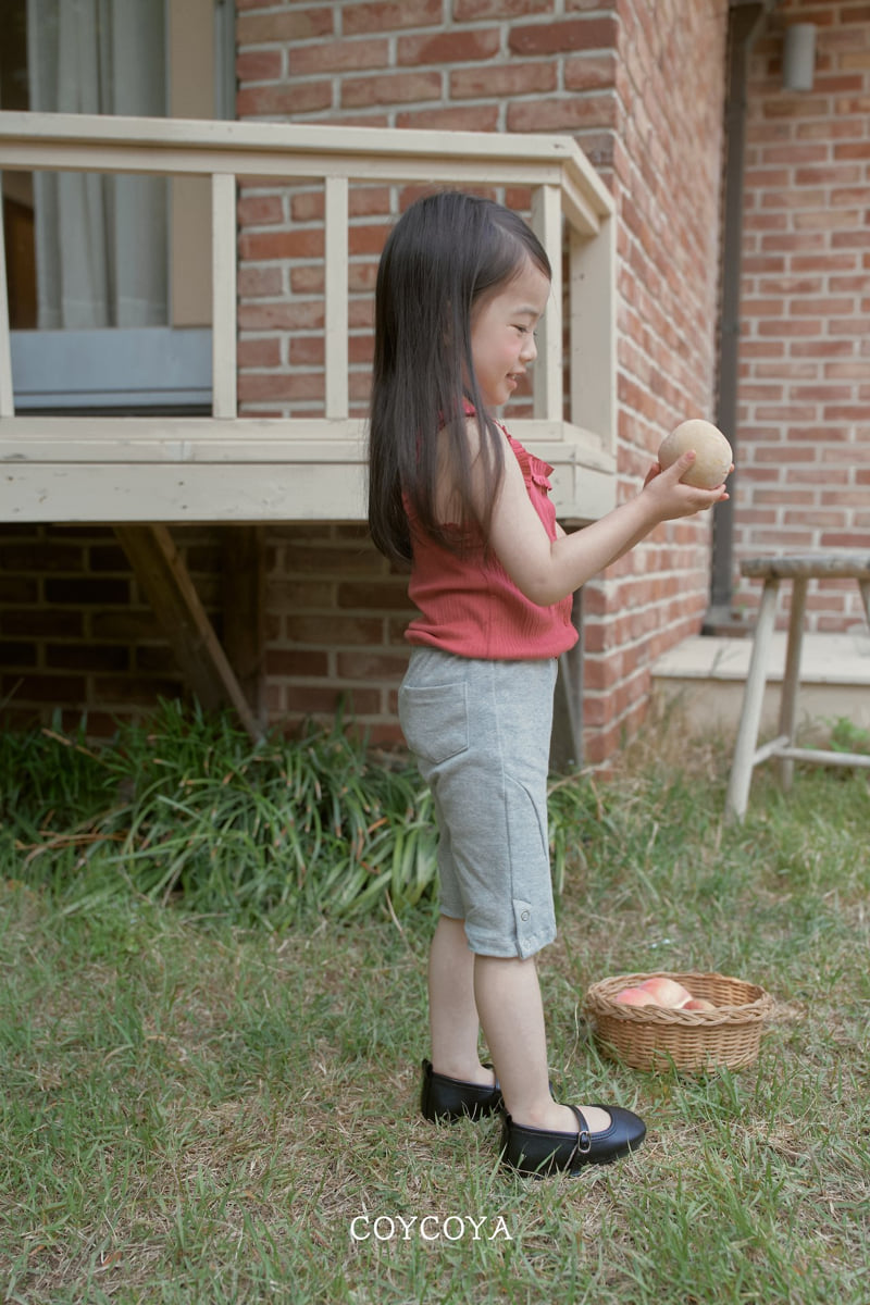 Coycoya - Korean Children Fashion - #childofig - Ttoto Capri Pants - 5
