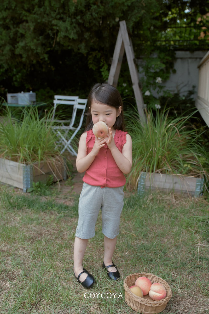 Coycoya - Korean Children Fashion - #childrensboutique - Ttoto Capri Pants - 6