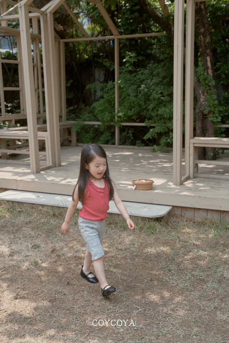 Coycoya - Korean Children Fashion - #discoveringself - Ttoto Capri Pants - 8