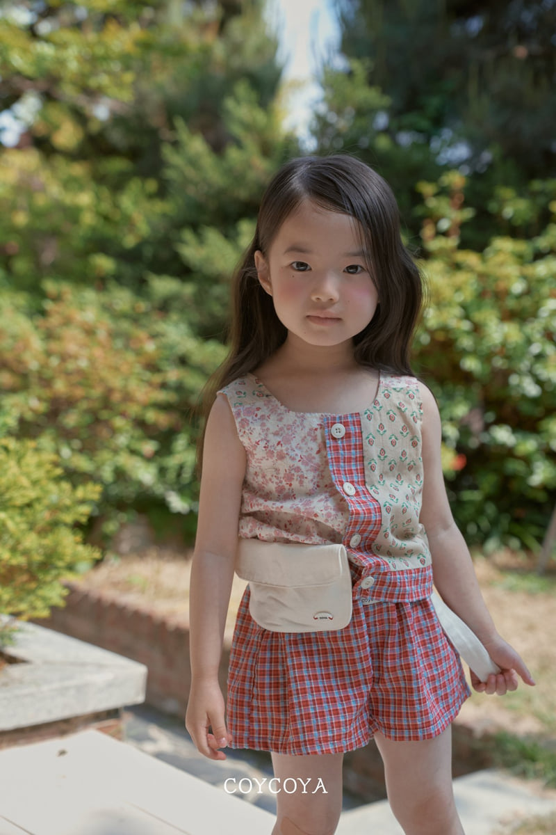 Coycoya - Korean Children Fashion - #designkidswear - Patchwork Vest - 4