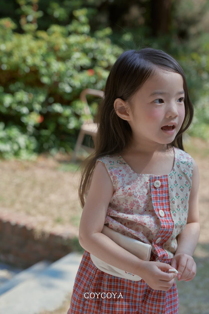 Coycoya - Korean Children Fashion - #kidsstore - Patchwork Vest - 7