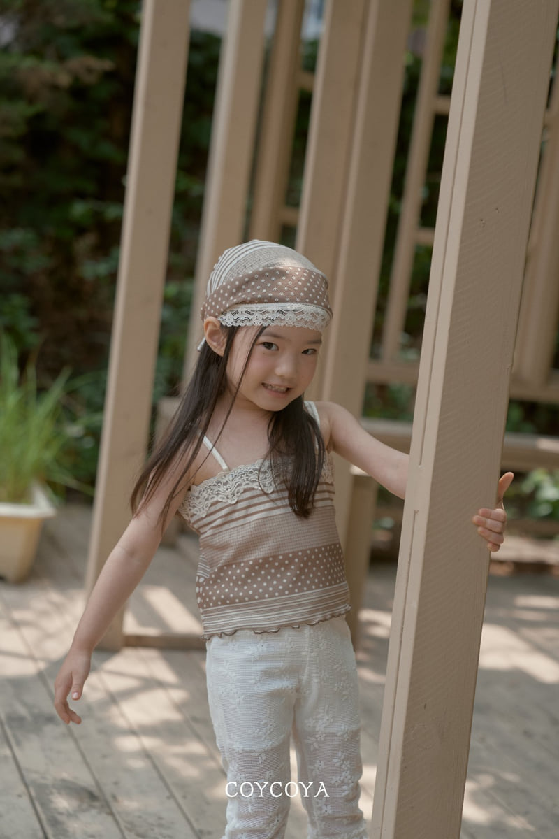 Coycoya - Korean Children Fashion - #minifashionista - Rene Triangle Headscarf & Scarf - 7