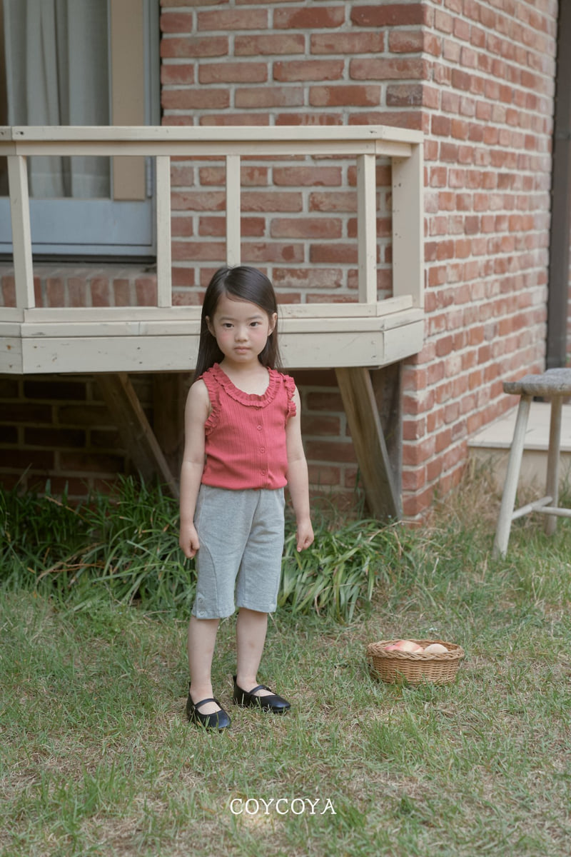 Coycoya - Korean Children Fashion - #prettylittlegirls - Ttoto Capri Pants