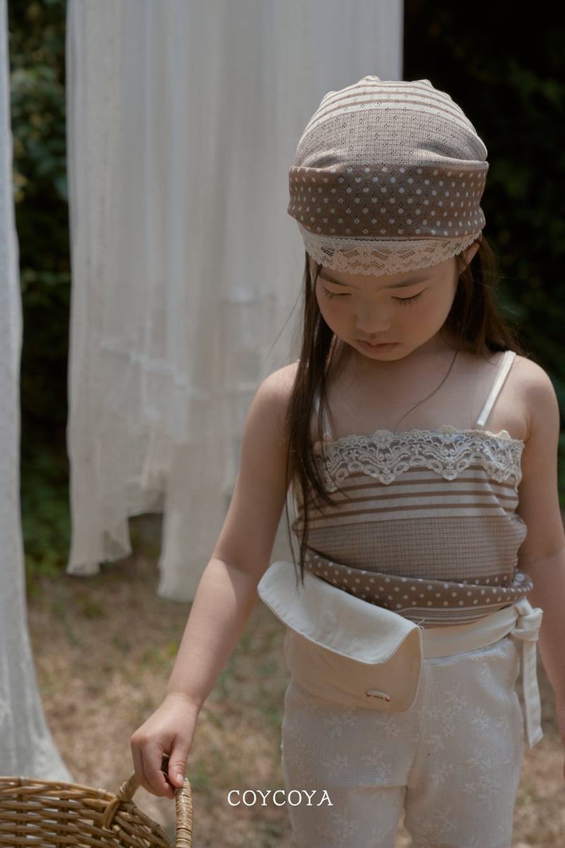 Coycoya - Korean Children Fashion - #prettylittlegirls - Rene Triangle Headscarf & Scarf - 8
