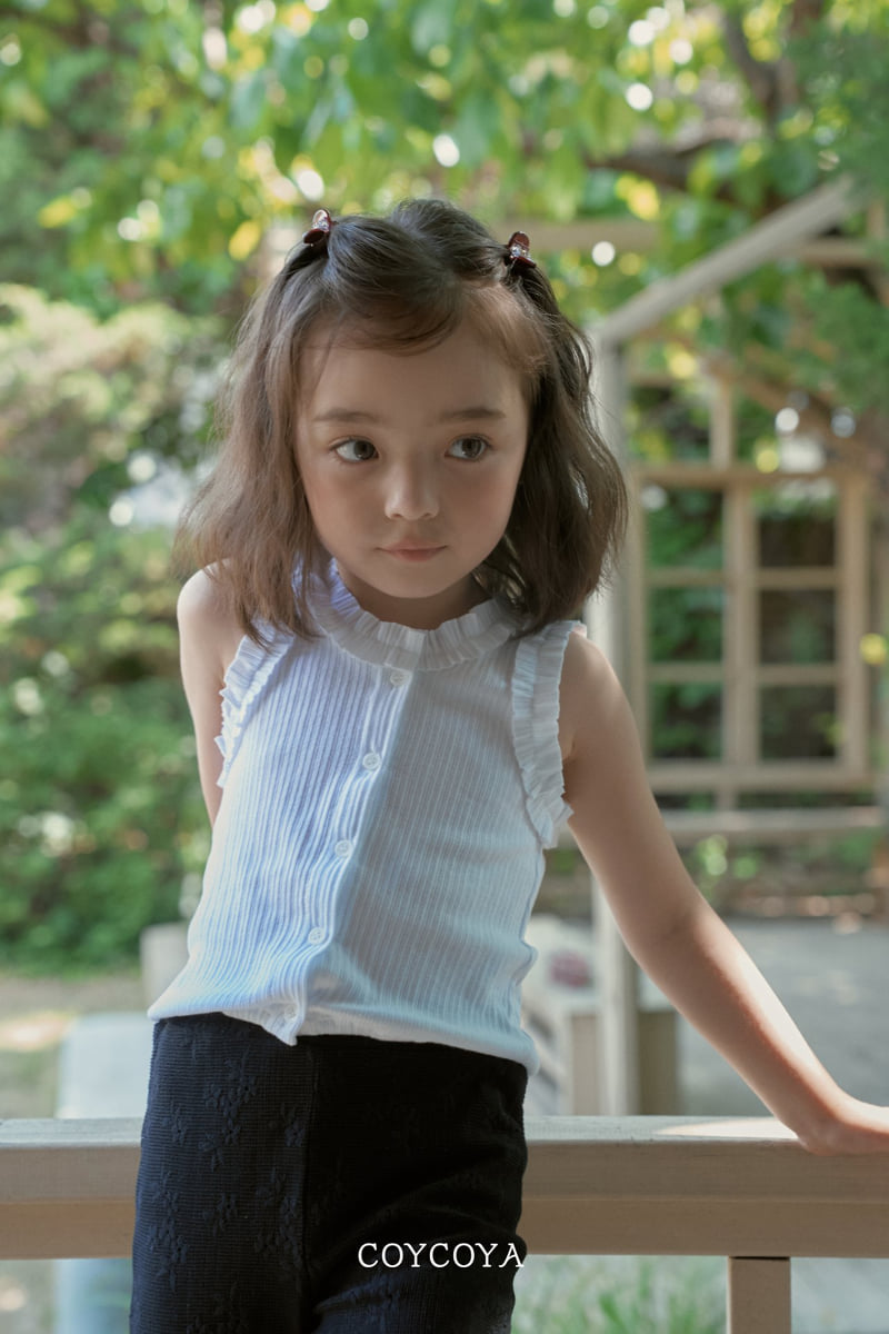 Coycoya - Korean Children Fashion - #todddlerfashion - Dahlia Shirring Sleeveless