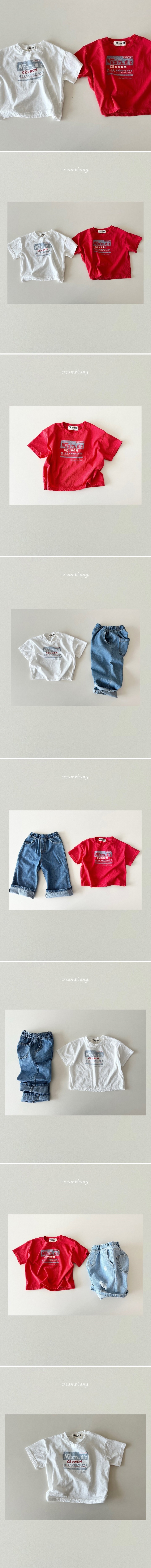 Cream Bbang - Korean Children Fashion - #Kfashion4kids - Crunch Graphic Tee - 3