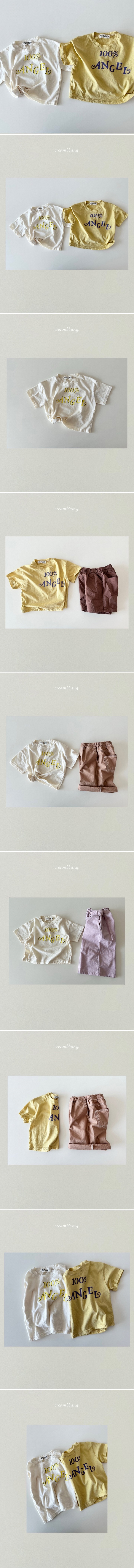 Cream Bbang - Korean Children Fashion - #magicofchildhood - Angel Graphic Tee - 3