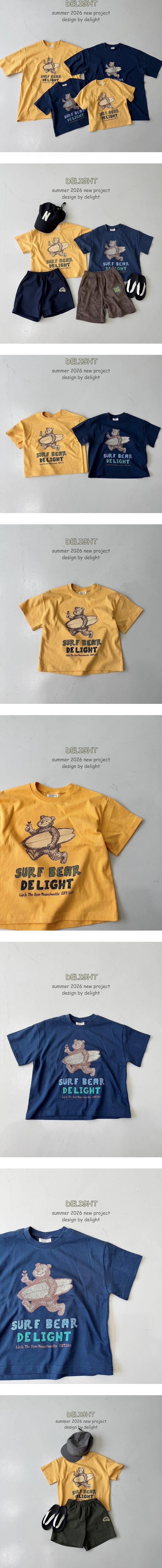 Delight - Korean Children Fashion - #todddlerfashion - Heart Bear Tee