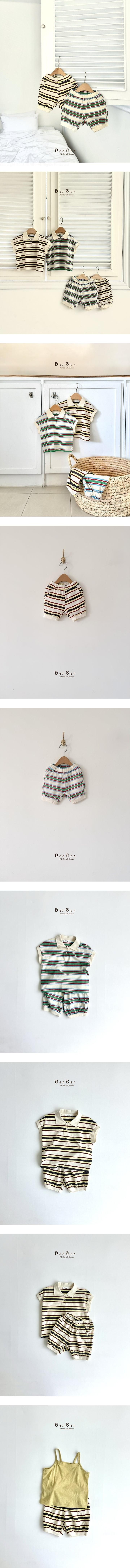 Denden - Korean Children Fashion - #discoveringself - Rico Stripe Pants