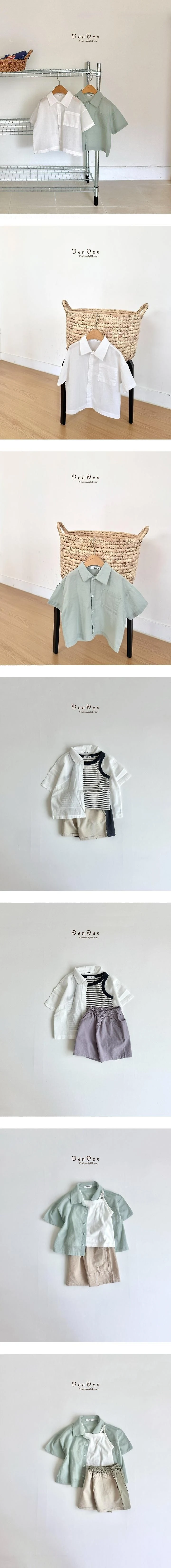 Denden - Korean Children Fashion - #prettylittlegirls - Claire Shirt