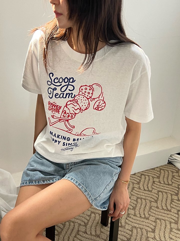Diana - Korean Women Fashion - #momslook - Scoop Tee - 11