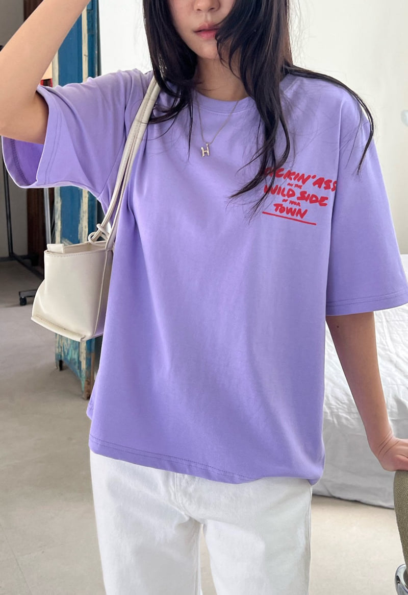 Diana - Korean Women Fashion - #momslook - Kick Kick Tee - 12