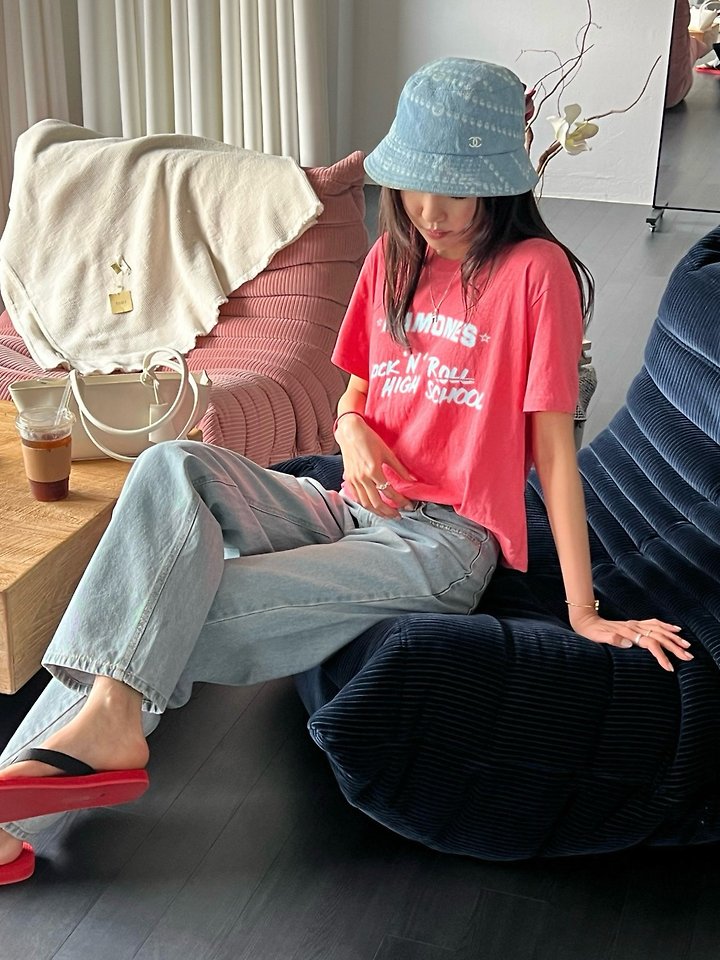 Diana - Korean Women Fashion - #momslook - Rock & Roll Tee - 5
