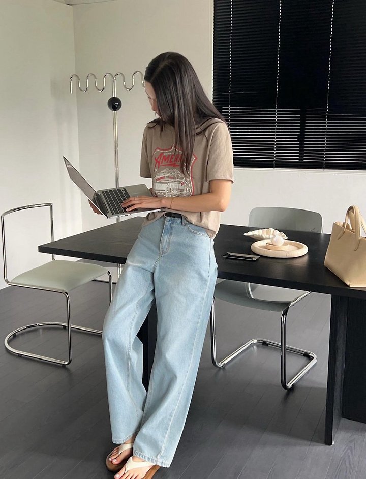 Diana - Korean Women Fashion - #momslook - Eagle Tee - 7