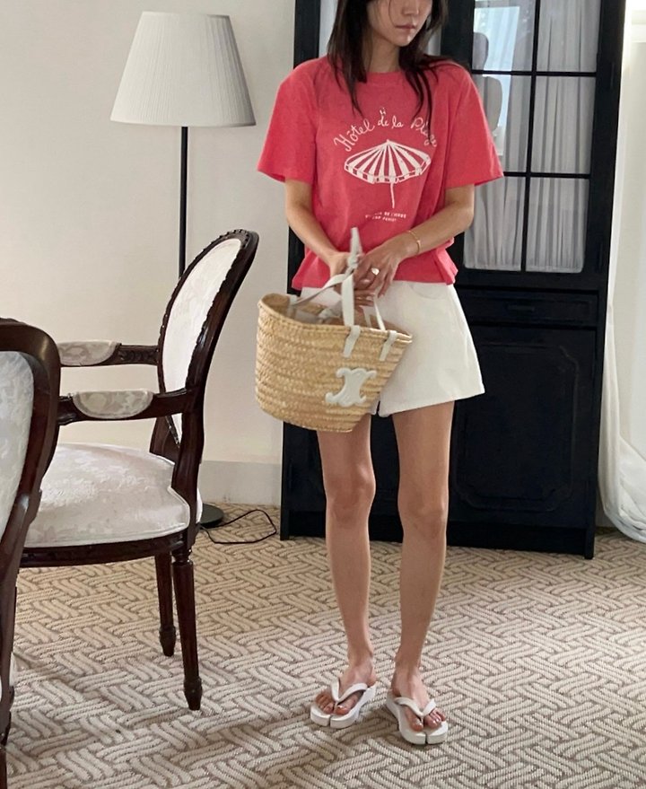 Diana - Korean Women Fashion - #momslook - Parasol Tee - 10