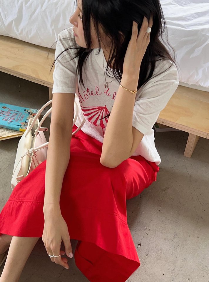 Diana - Korean Women Fashion - #womensfashion - Parasol Tee - 4
