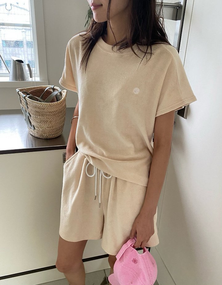 Diana - Korean Women Fashion - #momslook - Terry Half Pants - 6