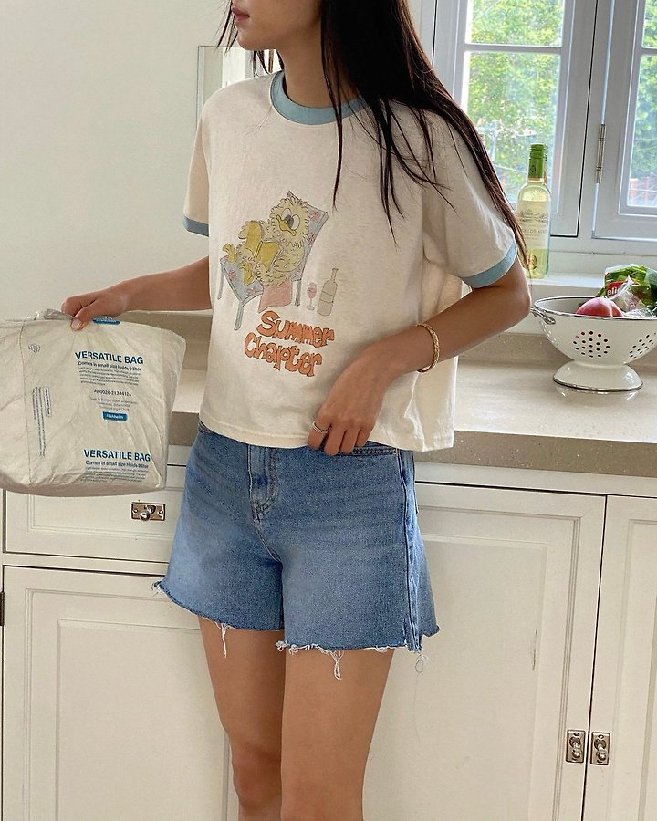 Diana - Korean Women Fashion - #momslook - Chapter Tee - 10