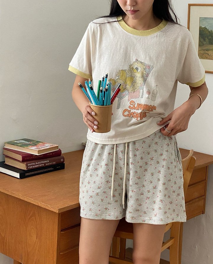 Diana - Korean Women Fashion - #momslook - Chapter Tee - 2