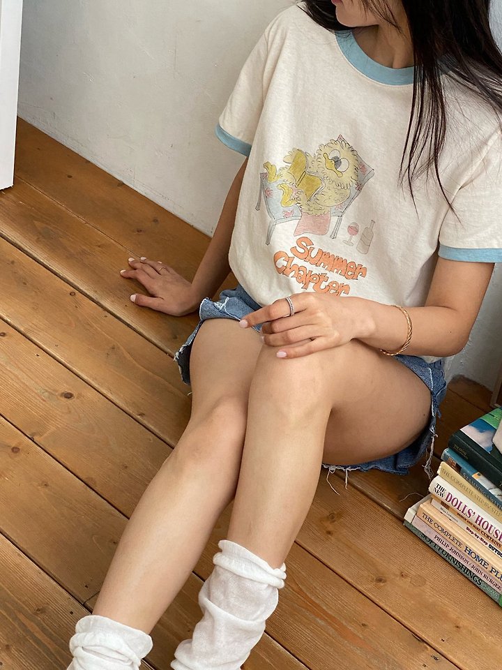 Diana - Korean Women Fashion - #momslook - Chapter Tee - 6