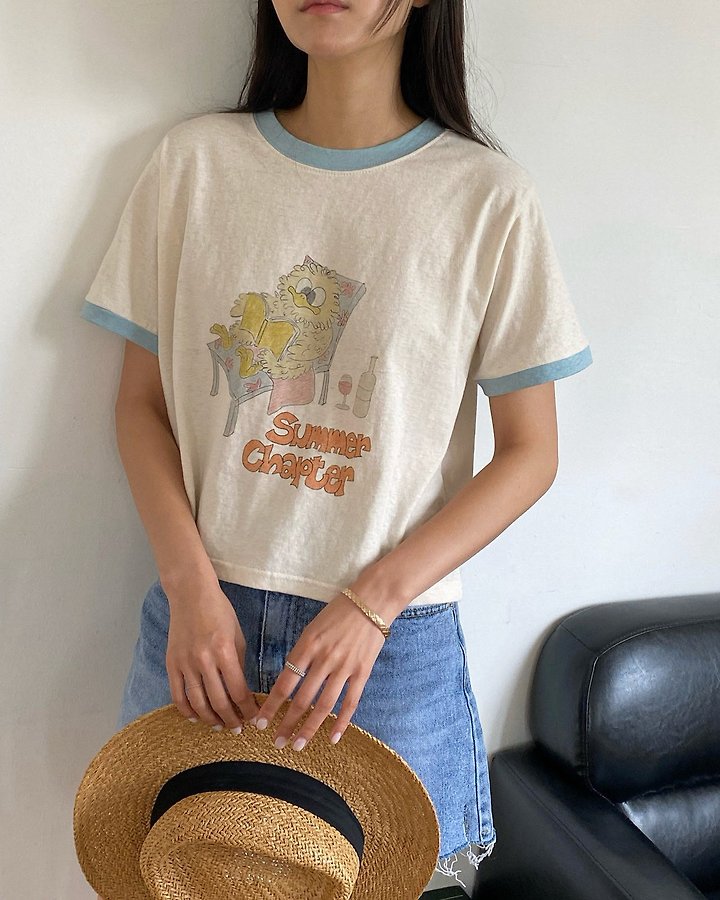 Diana - Korean Women Fashion - #momslook - Chapter Tee - 8