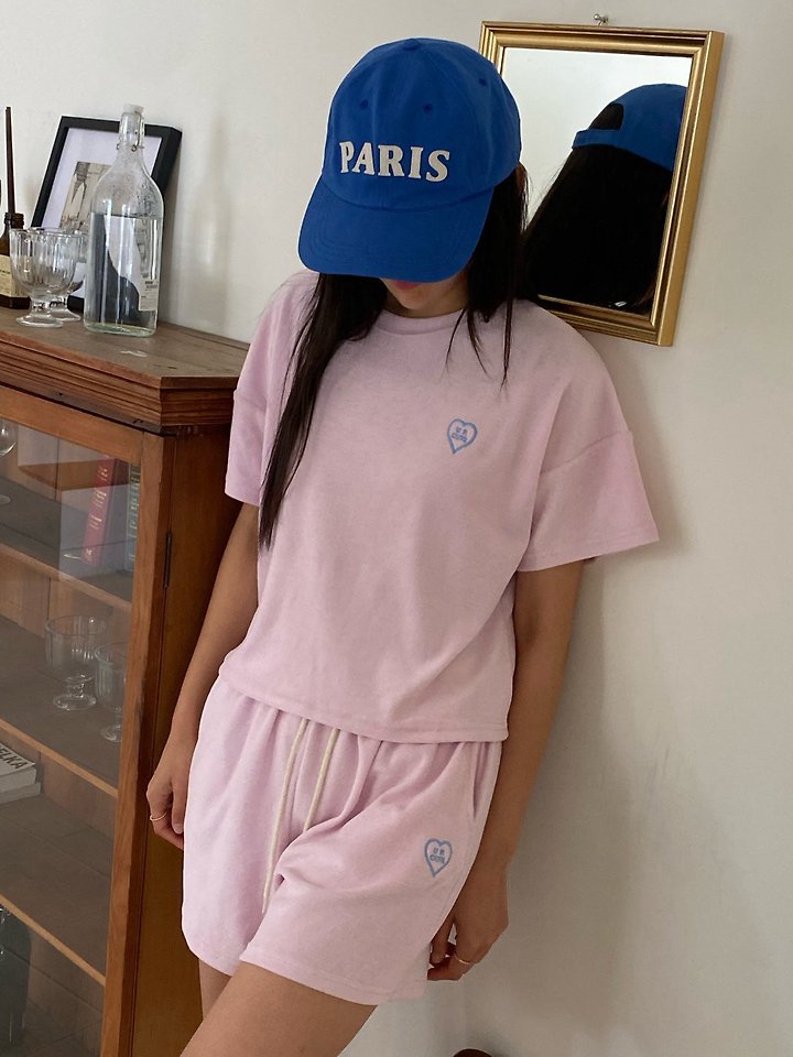 Diana - Korean Women Fashion - #momslook - Cute Terry Tee