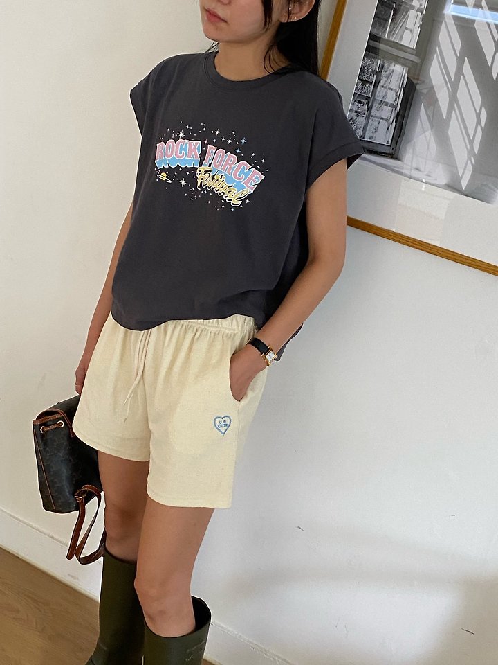 Diana - Korean Women Fashion - #womensfashion - Cute Terry Shorts - 4