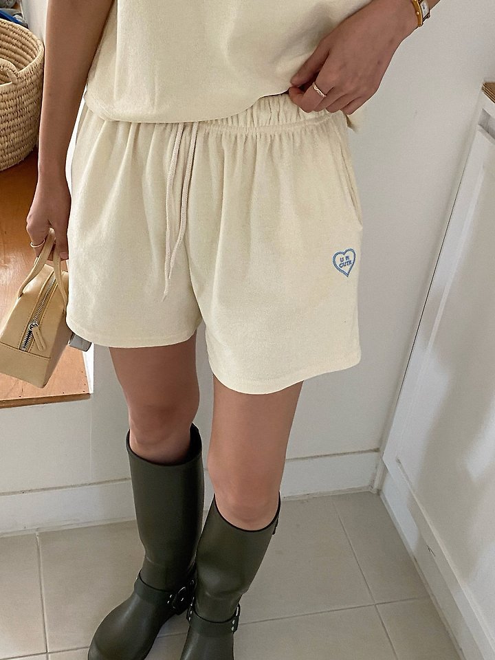 Diana - Korean Women Fashion - #momslook - Cute Terry Shorts - 8