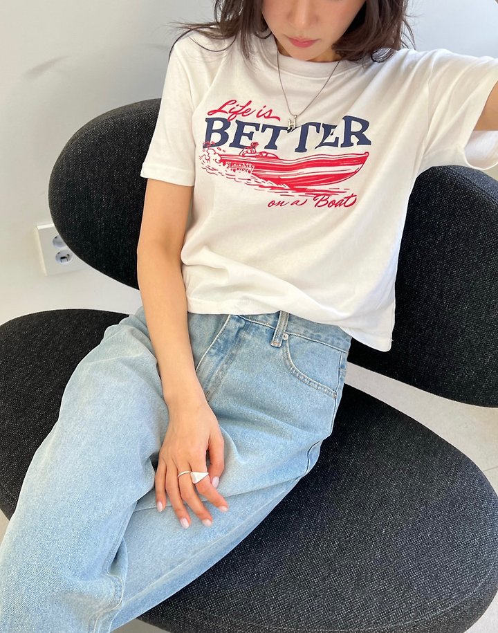 Diana - Korean Women Fashion - #momslook - Boat Tee - 9