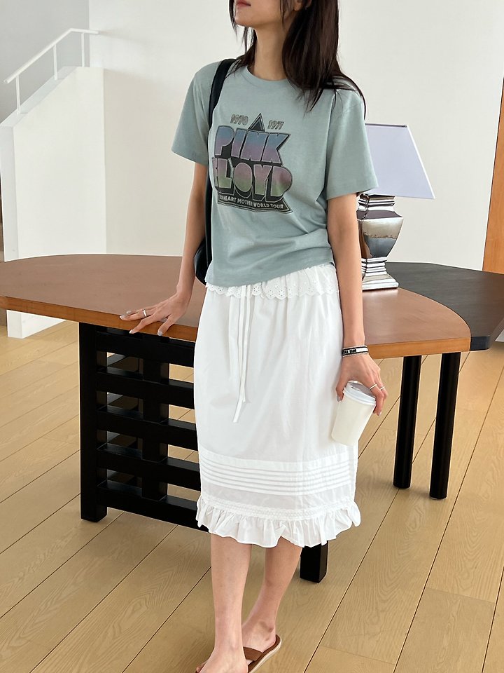 Diana - Korean Women Fashion - #momslook - Pink Tee - 3