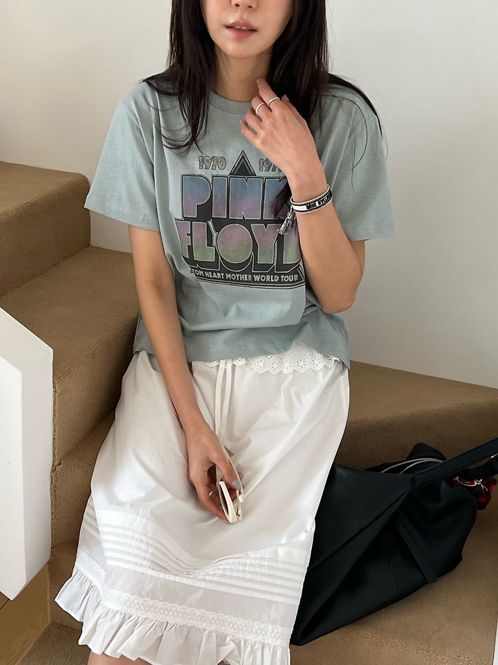 Diana - Korean Women Fashion - #momslook - Pink Tee - 7