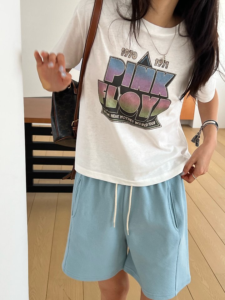 Diana - Korean Women Fashion - #momslook - Pink Tee - 8