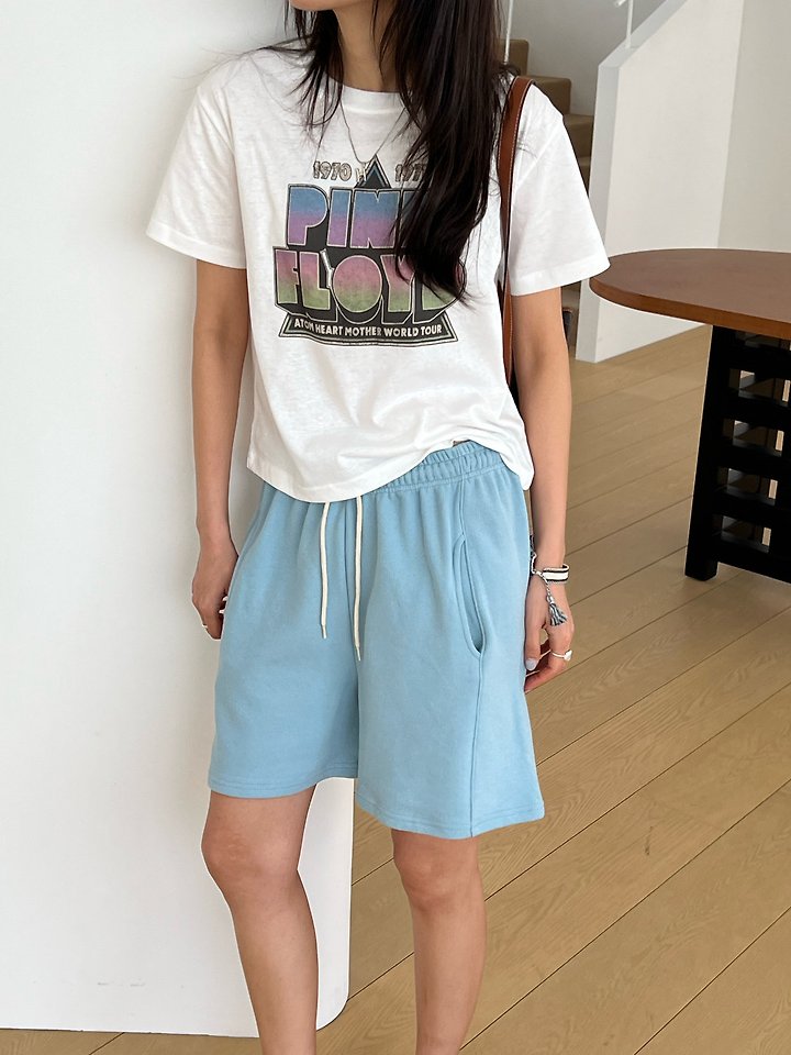 Diana - Korean Women Fashion - #momslook - Pink Tee - 9