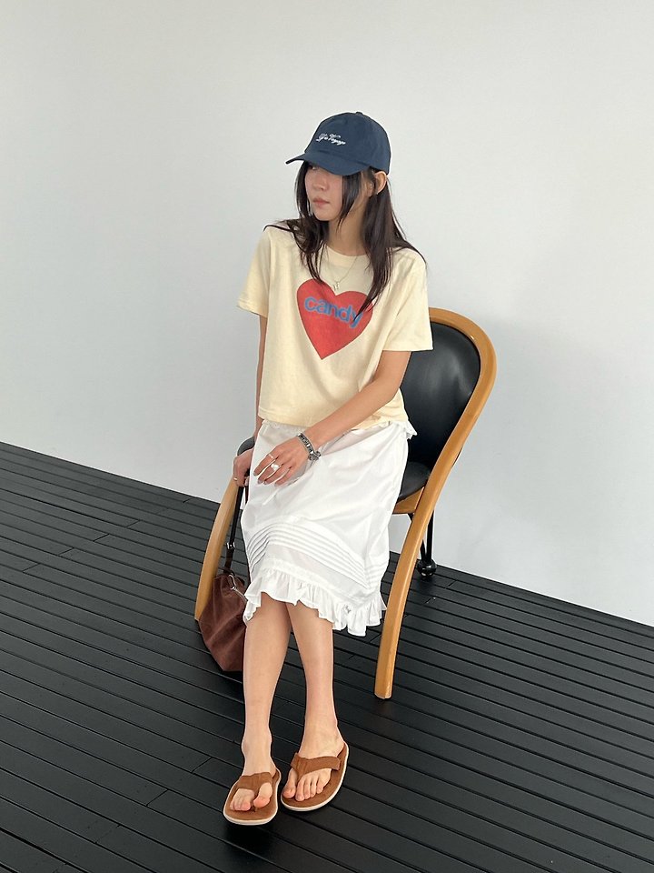 Diana - Korean Women Fashion - #momslook - Blue Candy Tee - 4